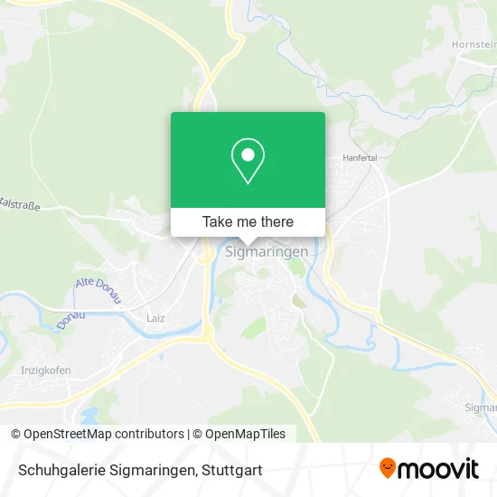 Карта Schuhgalerie Sigmaringen