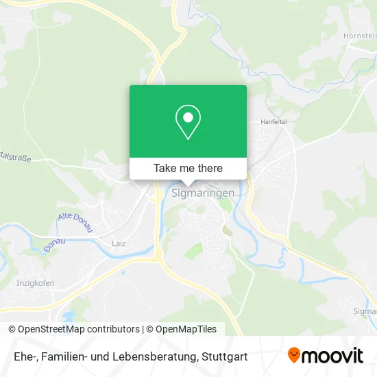Карта Ehe-, Familien- und Lebensberatung