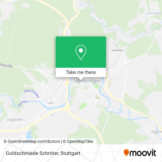 Goldschmiede Schröter map