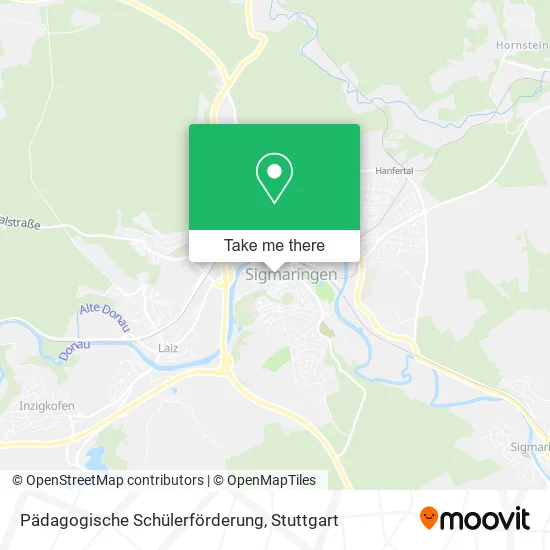 Карта Pädagogische Schülerförderung