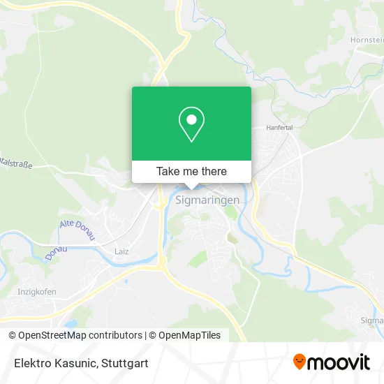 Карта Elektro Kasunic