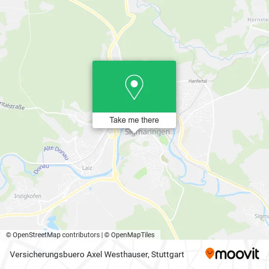 Карта Versicherungsbuero Axel Westhauser