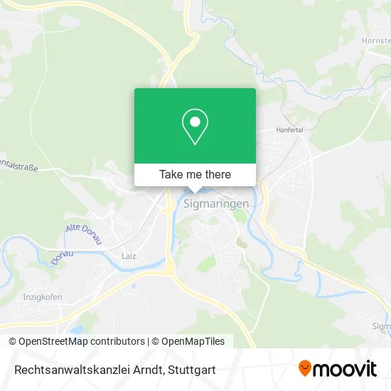 Карта Rechtsanwaltskanzlei Arndt