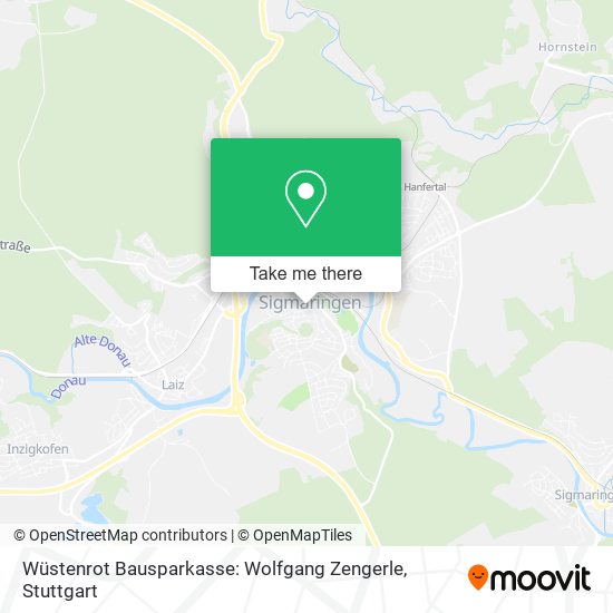 Карта Wüstenrot Bausparkasse: Wolfgang Zengerle