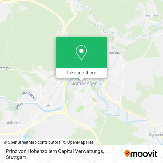 Карта Prinz von Hohenzollern Capital Verwaltungs