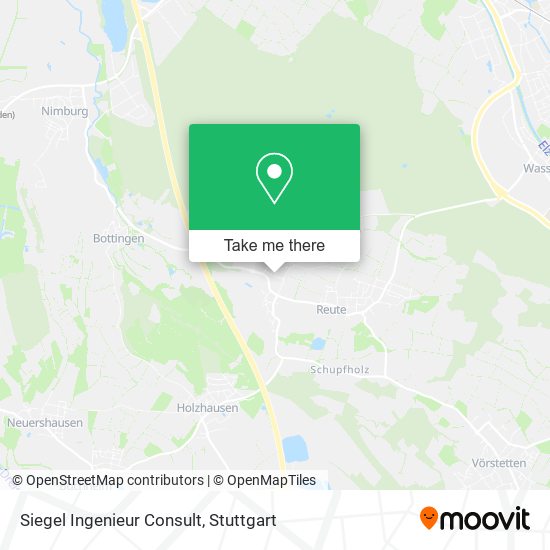 Siegel Ingenieur Consult map