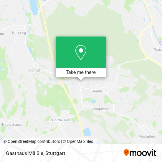 Карта Gasthaus Mã Sle