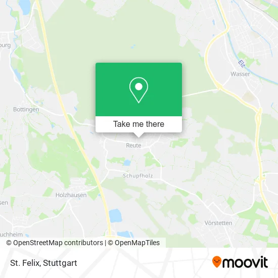 St. Felix map