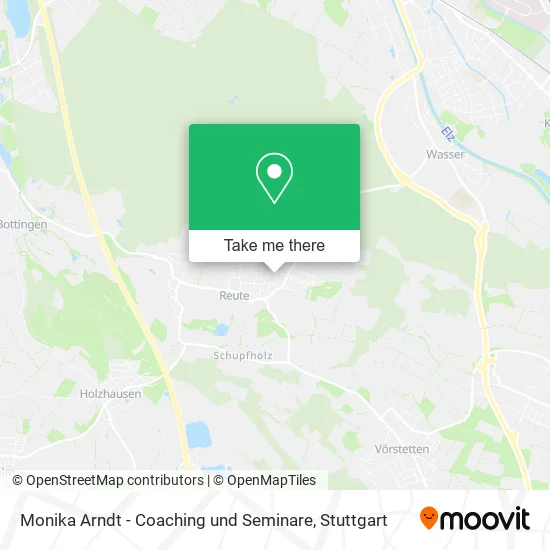 Карта Monika Arndt - Coaching und Seminare