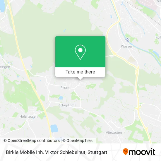 Карта Birkle Mobile Inh. Viktor Schiebelhut