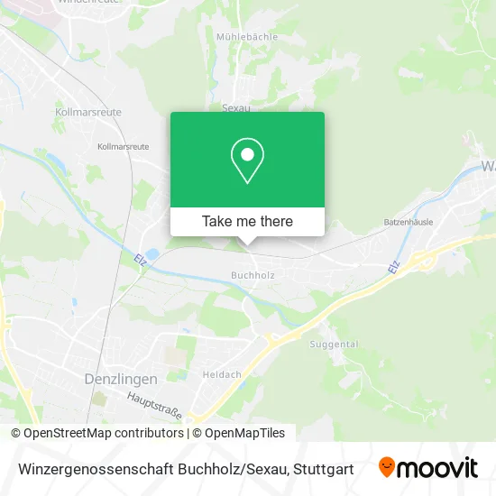 Карта Winzergenossenschaft Buchholz / Sexau