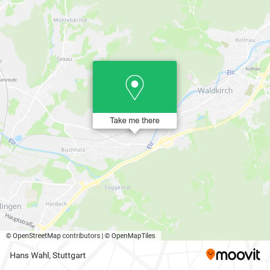 Карта Hans Wahl