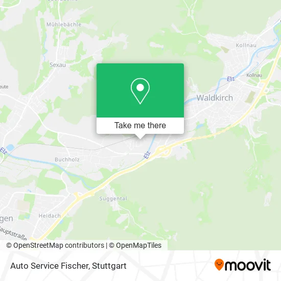 Карта Auto Service Fischer