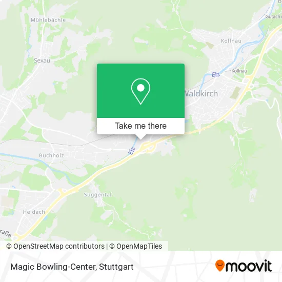 Magic Bowling-Center map