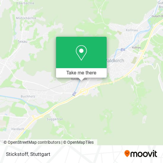 Карта Stickstoff