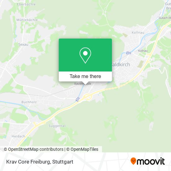 Карта Krav Core Freiburg