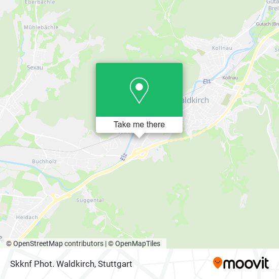 Карта Skknf Phot. Waldkirch