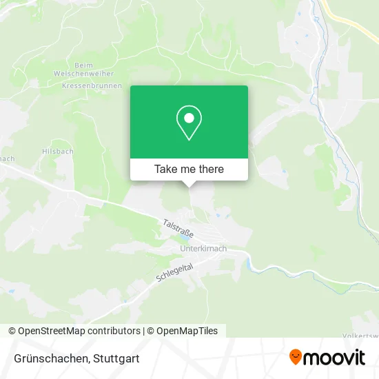 Карта Grünschachen