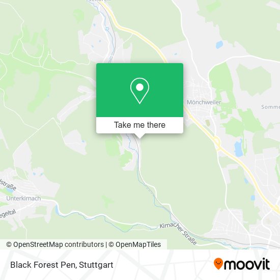 Black Forest Pen map