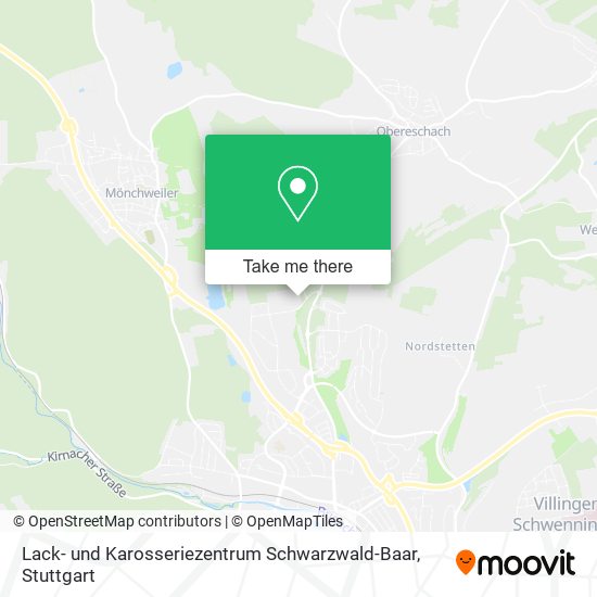 Lack- und Karosseriezentrum Schwarzwald-Baar map