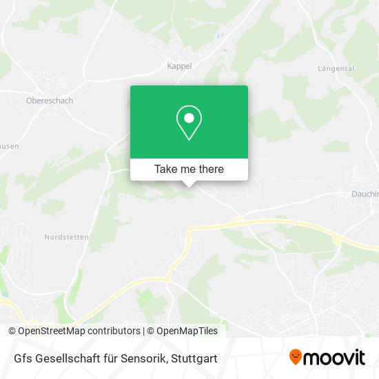 Gfs Gesellschaft für Sensorik map