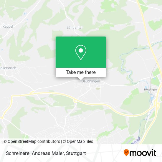 Schreinerei Andreas Maier map