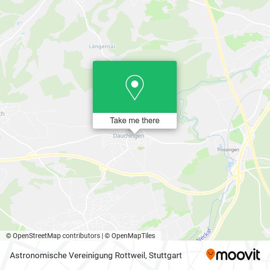 Astronomische Vereinigung Rottweil map