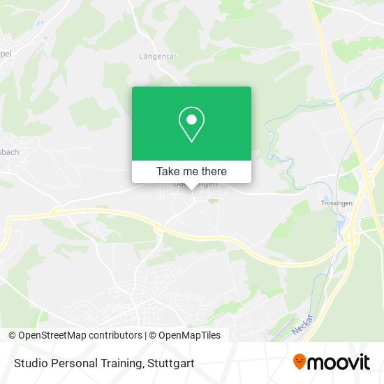 Studio Personal Training map