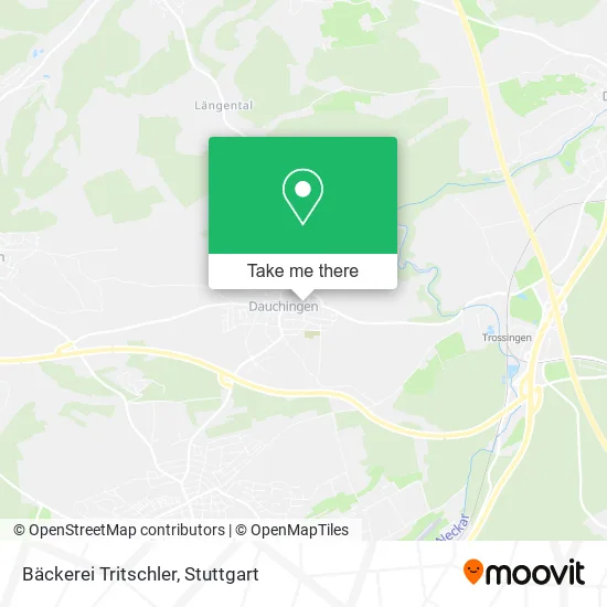 Карта Bäckerei Tritschler