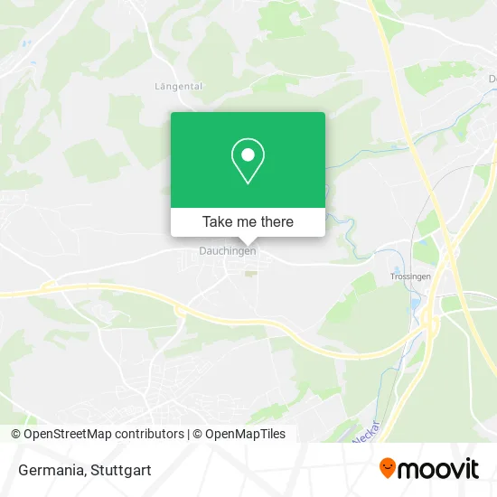 Карта Germania