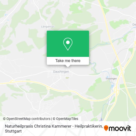 Naturheilpraxis Christina Kammerer - Heilpraktikerin map