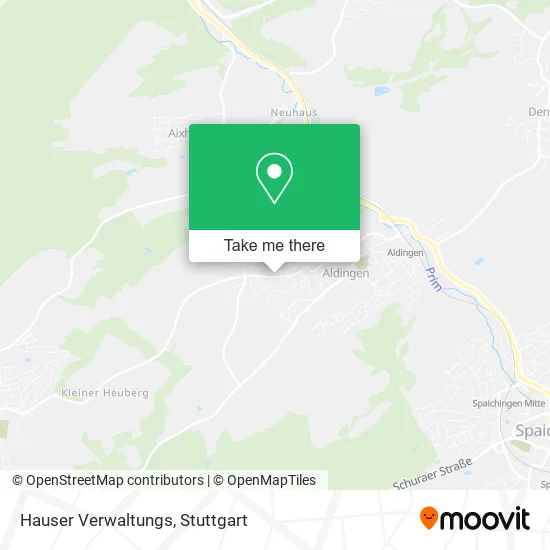 Карта Hauser Verwaltungs