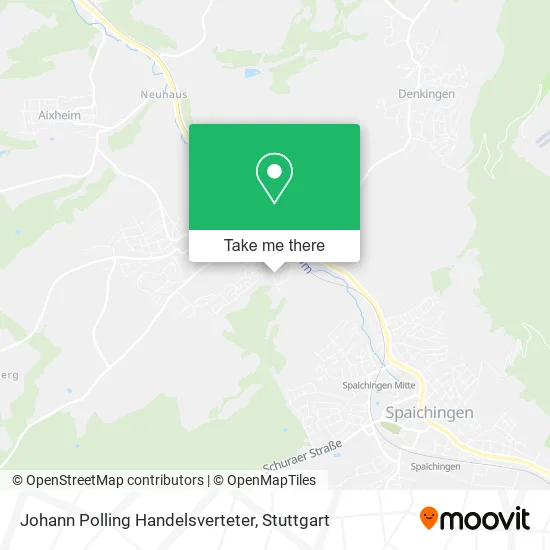 Карта Johann Polling Handelsverteter