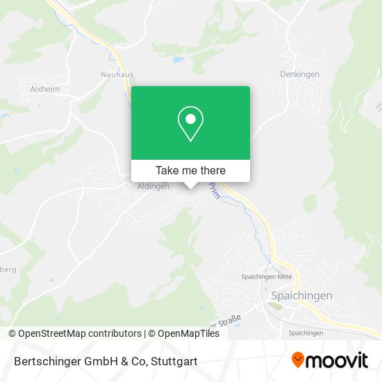 Bertschinger GmbH & Co map