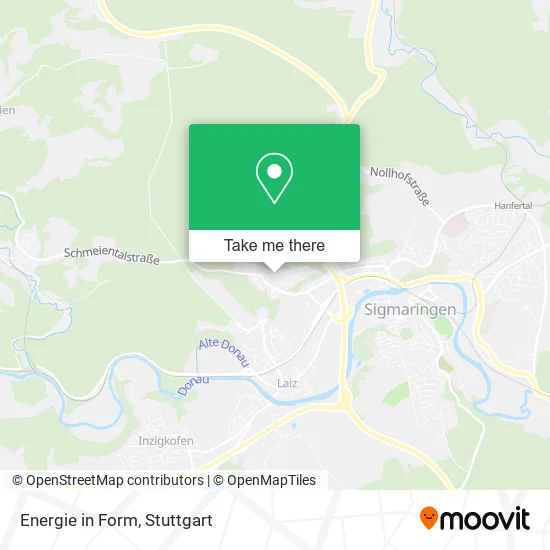 Карта Energie in Form