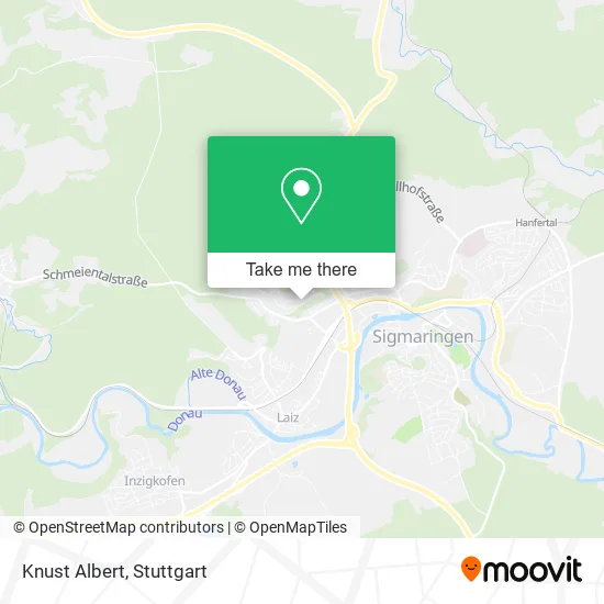 Карта Knust Albert