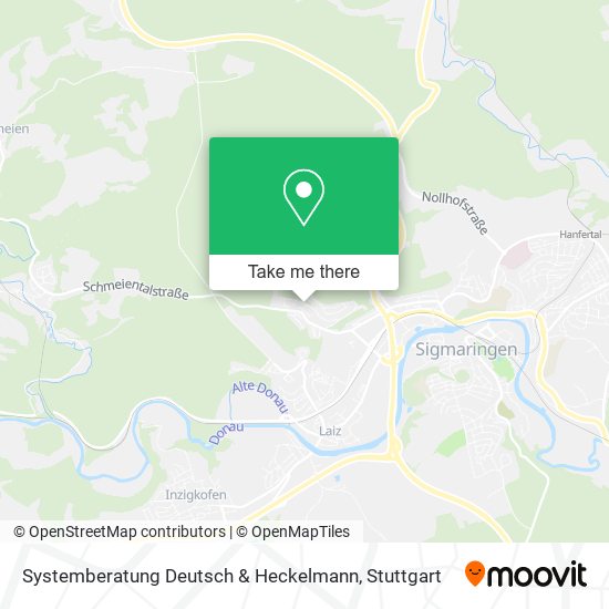 Карта Systemberatung Deutsch & Heckelmann