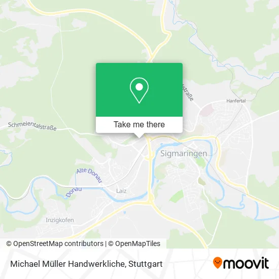 Карта Michael Müller Handwerkliche