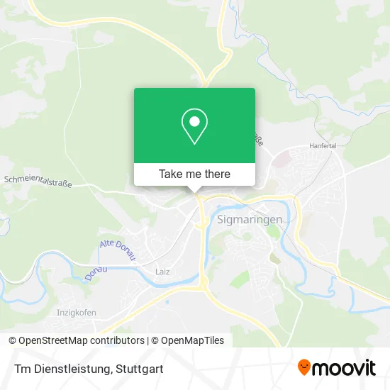 Карта Tm Dienstleistung