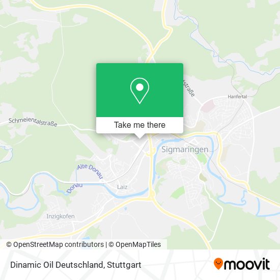 Dinamic Oil Deutschland map