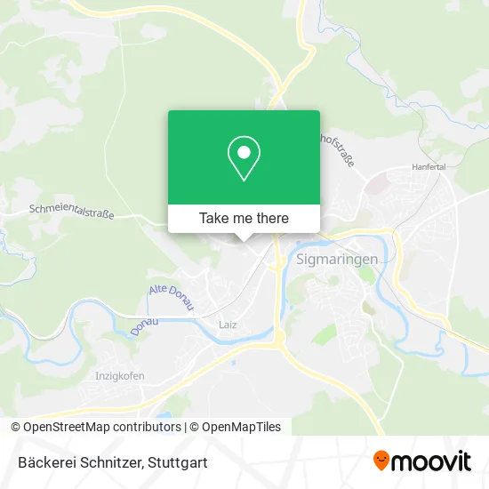 Карта Bäckerei Schnitzer