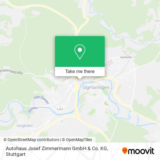 Autohaus Josef Zimmermann GmbH & Co. KG map