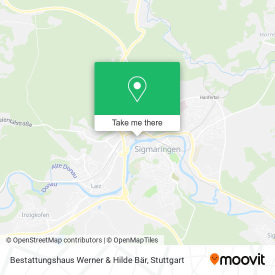 Bestattungshaus Werner & Hilde Bär map