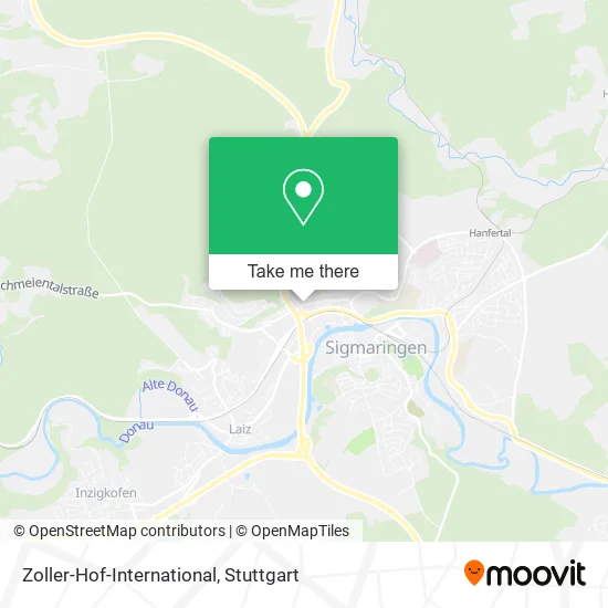 Карта Zoller-Hof-International