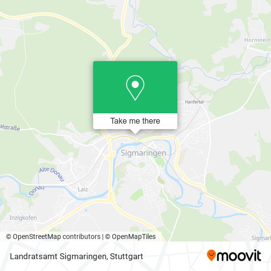 Landratsamt Sigmaringen map