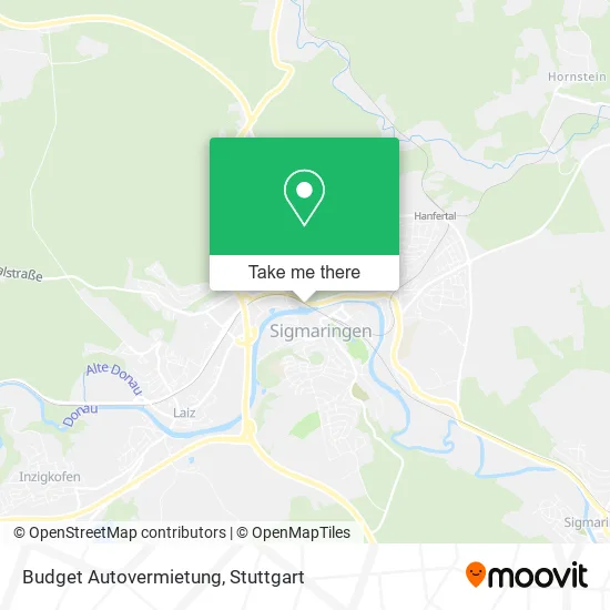 Карта Budget Autovermietung