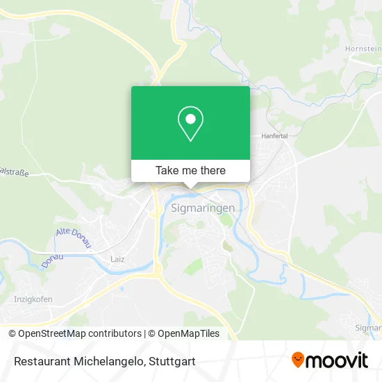Карта Restaurant Michelangelo