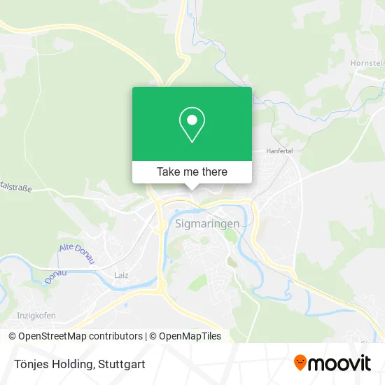 Карта Tönjes Holding