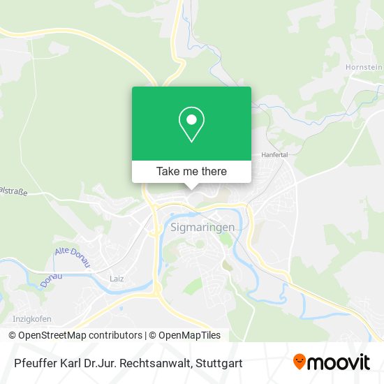 Pfeuffer Karl Dr.Jur. Rechtsanwalt map