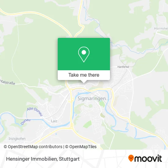 Карта Hensinger Immobilien